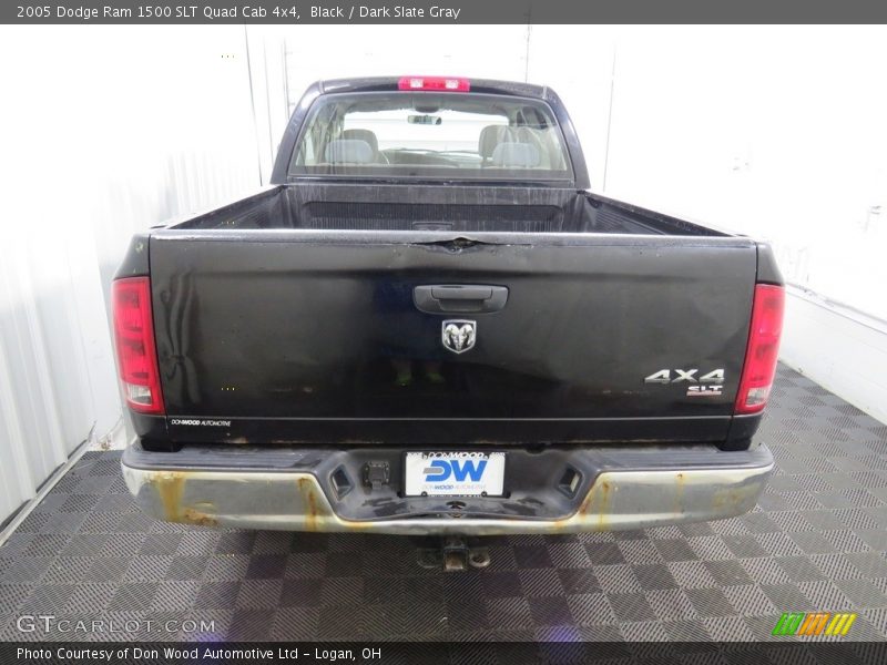 Black / Dark Slate Gray 2005 Dodge Ram 1500 SLT Quad Cab 4x4