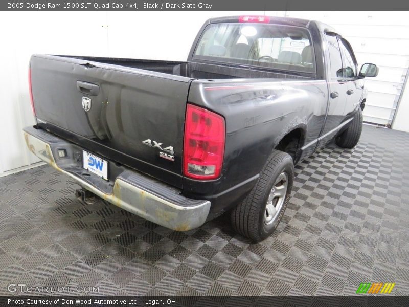 Black / Dark Slate Gray 2005 Dodge Ram 1500 SLT Quad Cab 4x4