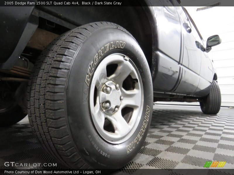 Black / Dark Slate Gray 2005 Dodge Ram 1500 SLT Quad Cab 4x4