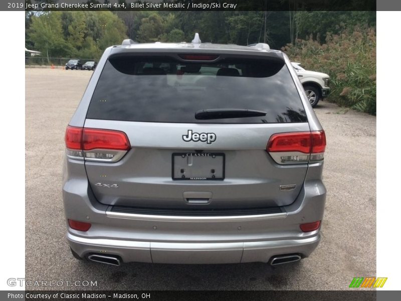 Billet Silver Metallic / Indigo/Ski Gray 2019 Jeep Grand Cherokee Summit 4x4