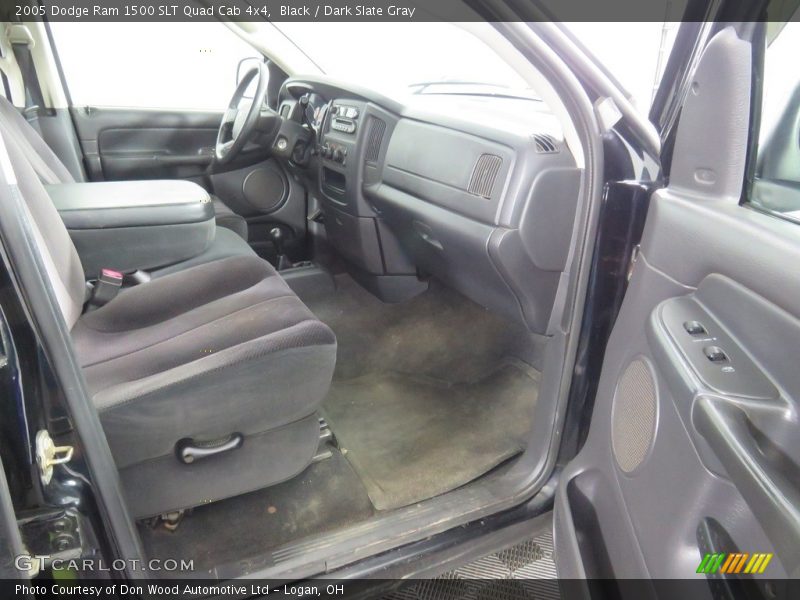 Black / Dark Slate Gray 2005 Dodge Ram 1500 SLT Quad Cab 4x4