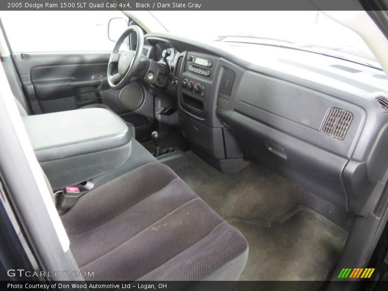 Black / Dark Slate Gray 2005 Dodge Ram 1500 SLT Quad Cab 4x4