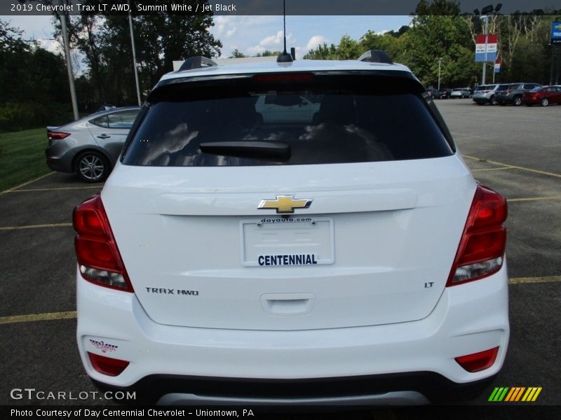 Summit White / Jet Black 2019 Chevrolet Trax LT AWD