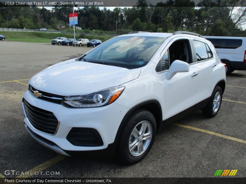 Summit White / Jet Black 2019 Chevrolet Trax LT AWD
