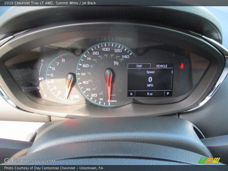 Summit White / Jet Black 2019 Chevrolet Trax LT AWD