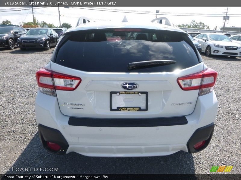 Crystal White Pearl / Gray 2019 Subaru Crosstrek 2.0i Limited