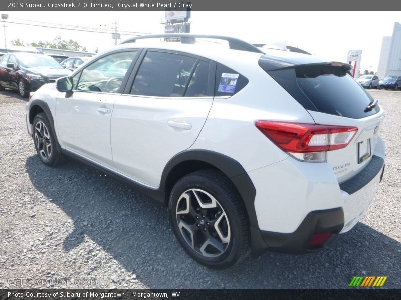 Crystal White Pearl / Gray 2019 Subaru Crosstrek 2.0i Limited
