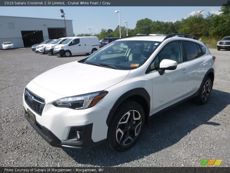 Crystal White Pearl / Gray 2019 Subaru Crosstrek 2.0i Limited