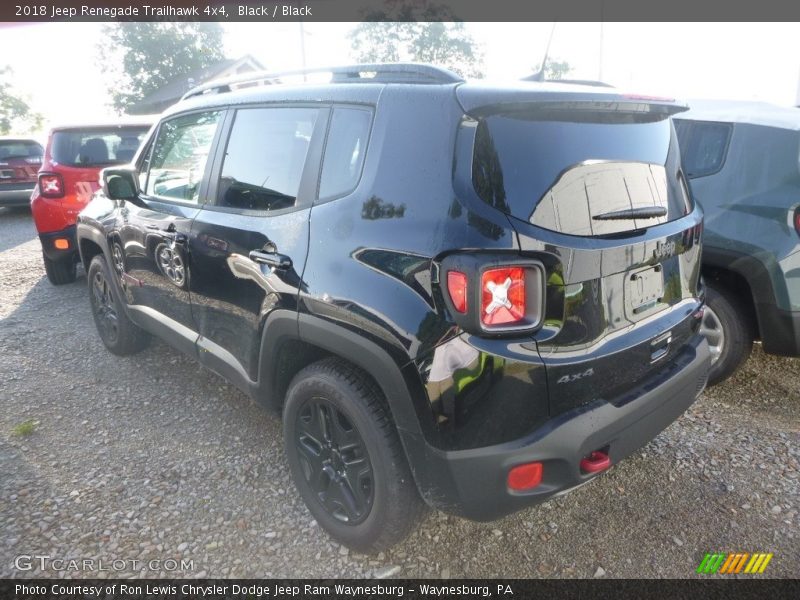 Black / Black 2018 Jeep Renegade Trailhawk 4x4