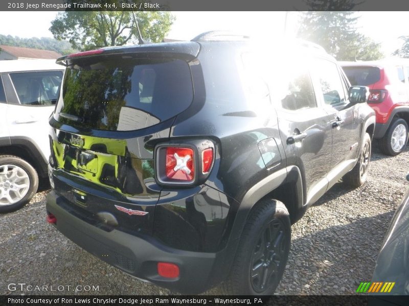 Black / Black 2018 Jeep Renegade Trailhawk 4x4