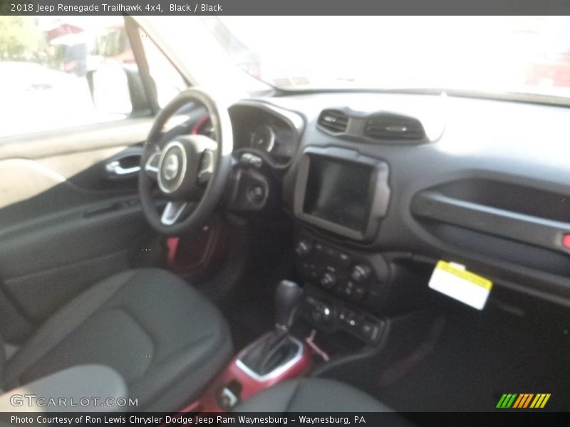 Black / Black 2018 Jeep Renegade Trailhawk 4x4