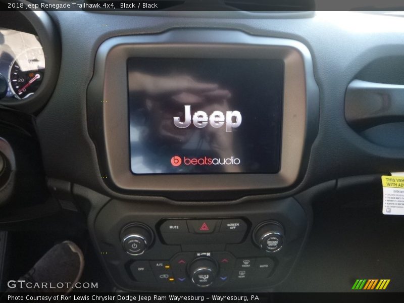 Black / Black 2018 Jeep Renegade Trailhawk 4x4