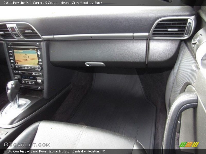 Meteor Grey Metallic / Black 2011 Porsche 911 Carrera S Coupe