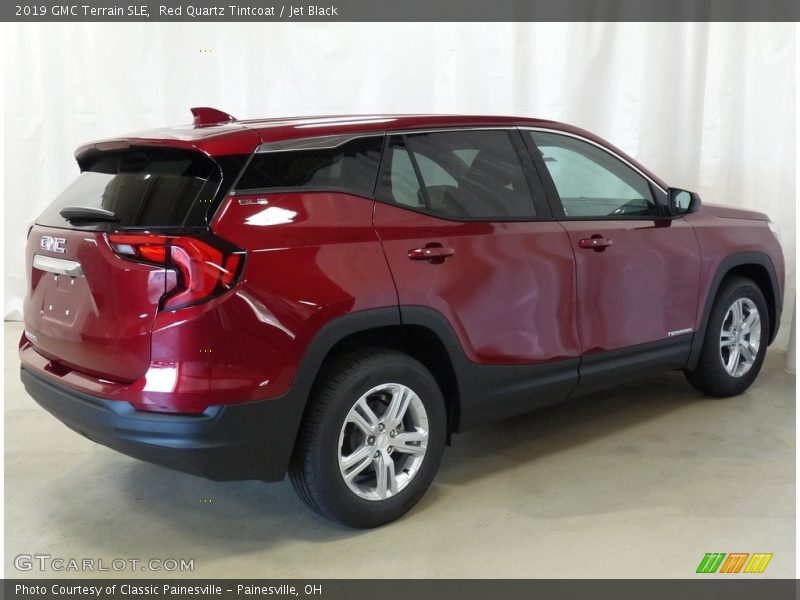 Red Quartz Tintcoat / Jet Black 2019 GMC Terrain SLE
