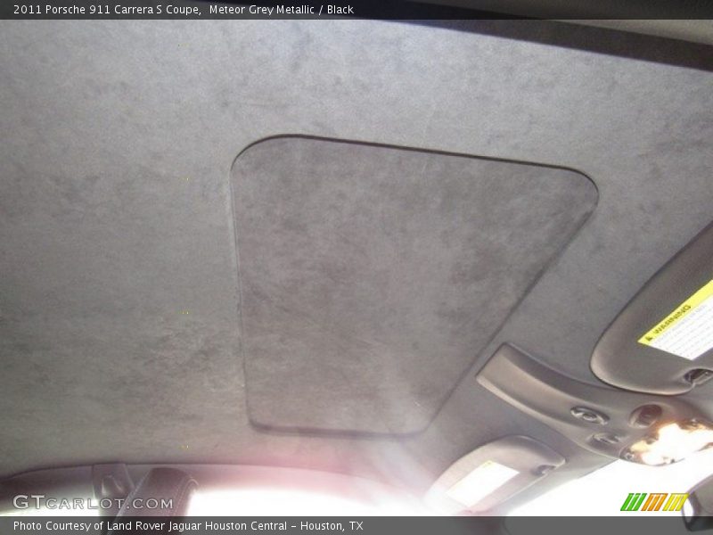 Meteor Grey Metallic / Black 2011 Porsche 911 Carrera S Coupe