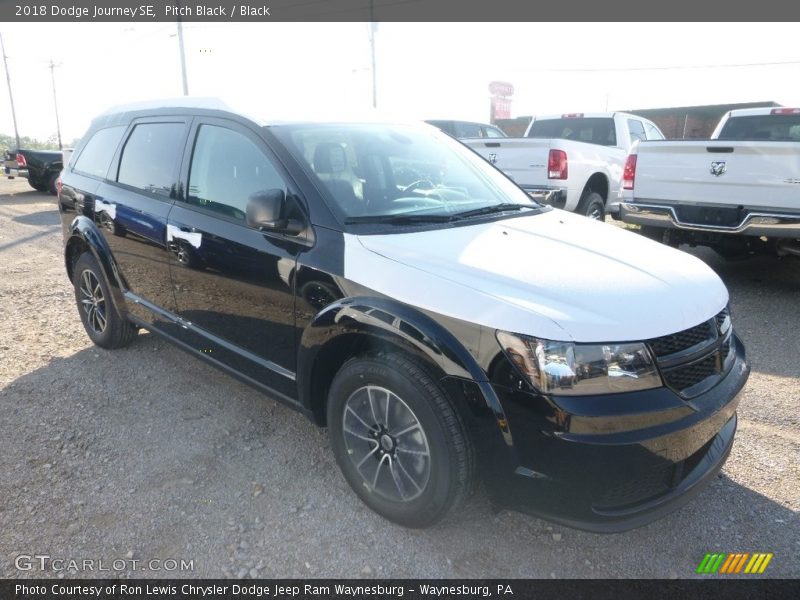 Pitch Black / Black 2018 Dodge Journey SE