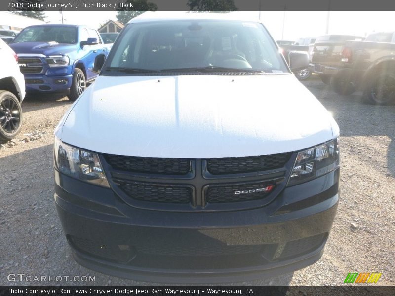 Pitch Black / Black 2018 Dodge Journey SE