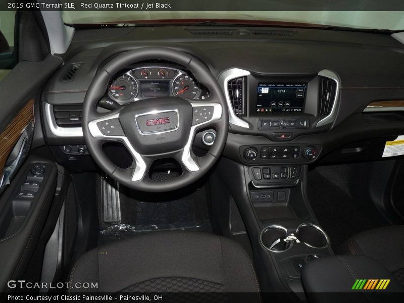Red Quartz Tintcoat / Jet Black 2019 GMC Terrain SLE
