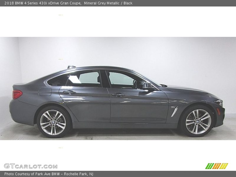 Mineral Grey Metallic / Black 2018 BMW 4 Series 430i xDrive Gran Coupe