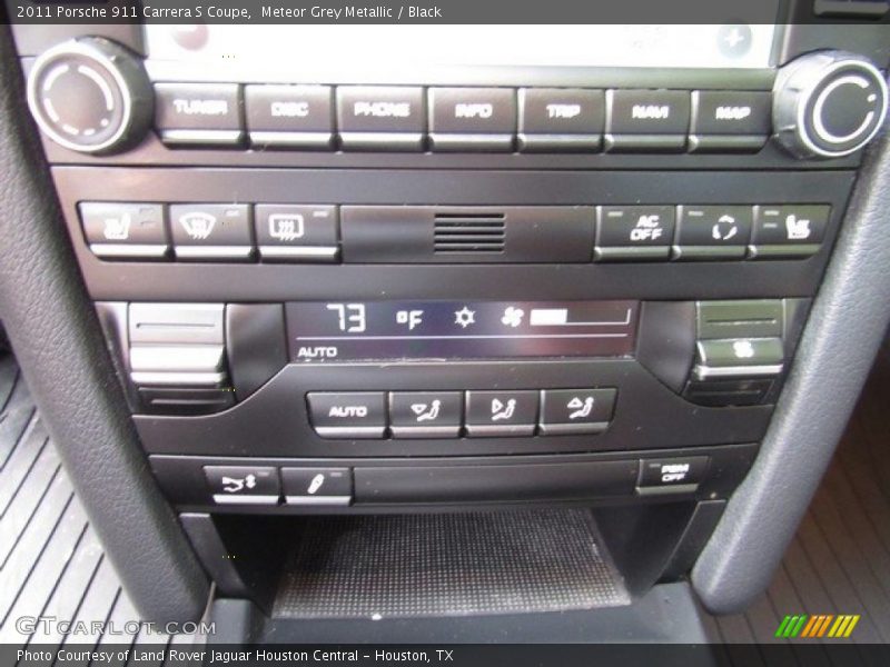Meteor Grey Metallic / Black 2011 Porsche 911 Carrera S Coupe