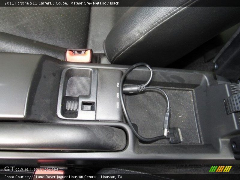 Meteor Grey Metallic / Black 2011 Porsche 911 Carrera S Coupe