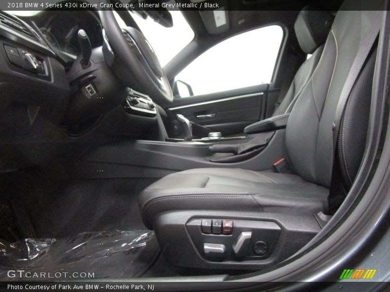Mineral Grey Metallic / Black 2018 BMW 4 Series 430i xDrive Gran Coupe