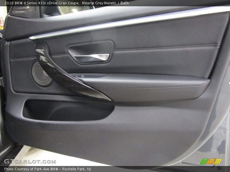 Mineral Grey Metallic / Black 2018 BMW 4 Series 430i xDrive Gran Coupe