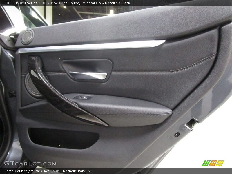 Mineral Grey Metallic / Black 2018 BMW 4 Series 430i xDrive Gran Coupe
