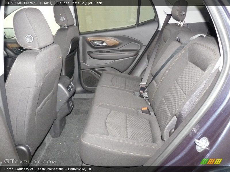 Blue Steel Metallic / Jet Black 2019 GMC Terrain SLE AWD