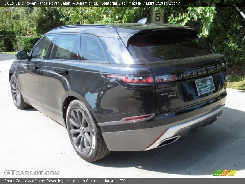 Santorini Black Metallic / Light Oyster/Ebony 2019 Land Rover Range Rover Velar R-Dynamic HSE