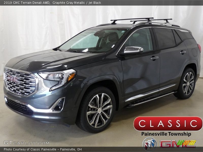 Graphite Gray Metallic / Jet Black 2019 GMC Terrain Denali AWD