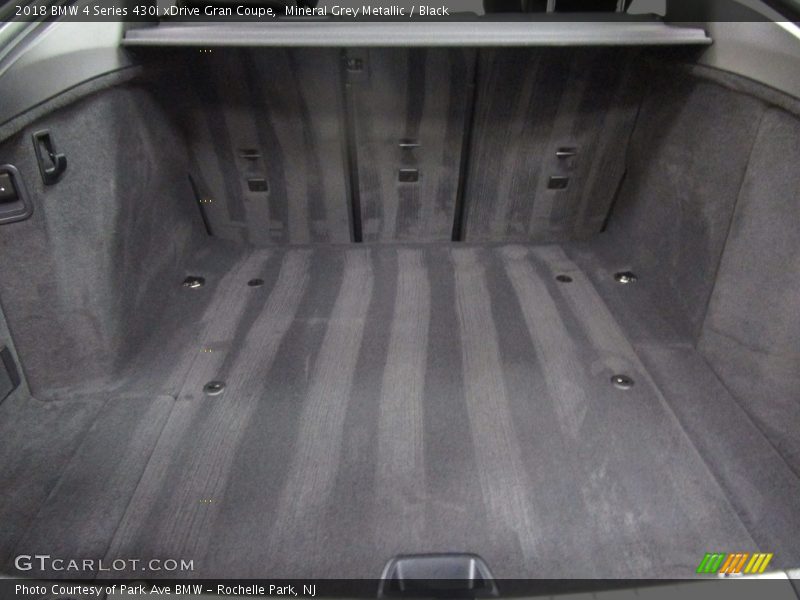 Mineral Grey Metallic / Black 2018 BMW 4 Series 430i xDrive Gran Coupe