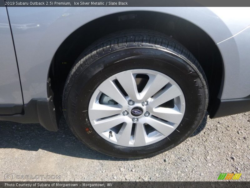 Ice Silver Metallic / Slate Black 2019 Subaru Outback 2.5i Premium