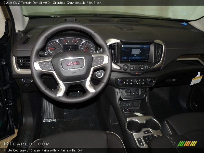 Graphite Gray Metallic / Jet Black 2019 GMC Terrain Denali AWD