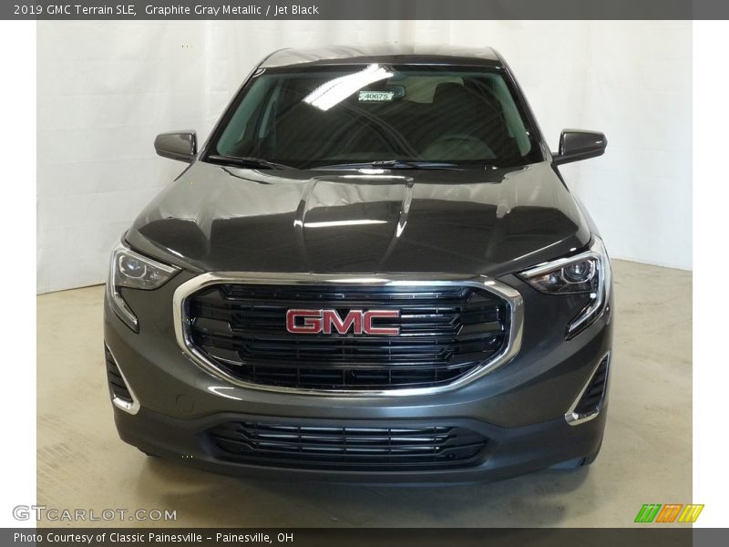 Graphite Gray Metallic / Jet Black 2019 GMC Terrain SLE
