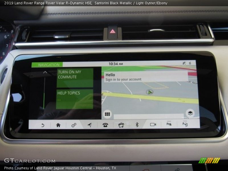 Santorini Black Metallic / Light Oyster/Ebony 2019 Land Rover Range Rover Velar R-Dynamic HSE