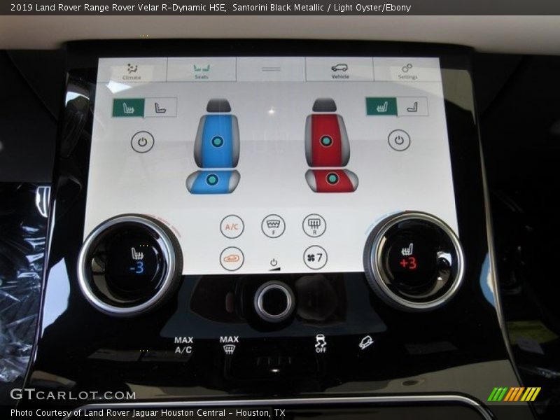 Santorini Black Metallic / Light Oyster/Ebony 2019 Land Rover Range Rover Velar R-Dynamic HSE