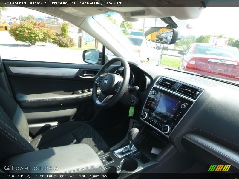 Ice Silver Metallic / Slate Black 2019 Subaru Outback 2.5i Premium