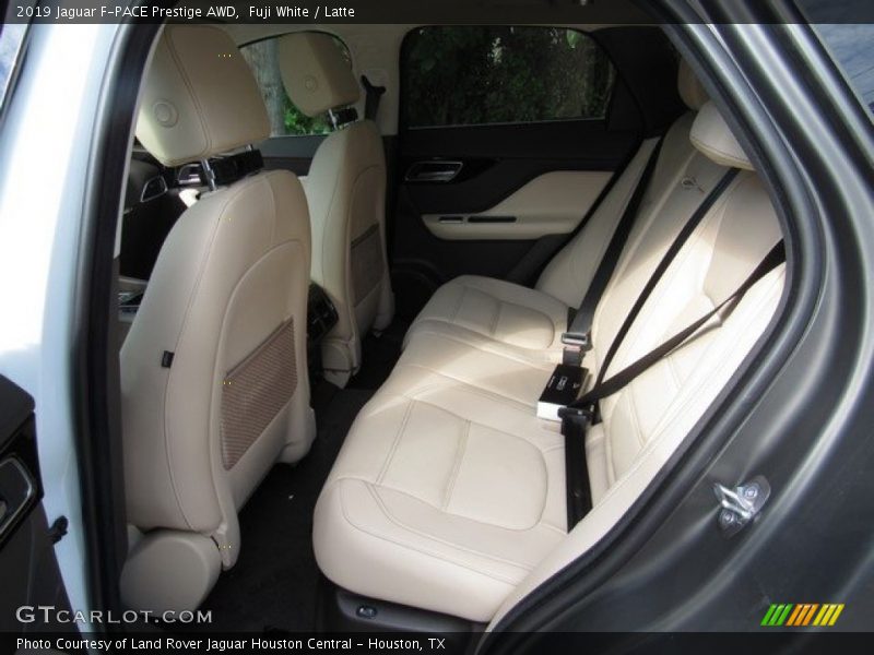 Fuji White / Latte 2019 Jaguar F-PACE Prestige AWD