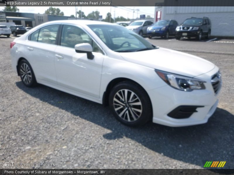 Crystal White Pearl / Ivory 2019 Subaru Legacy 2.5i Premium