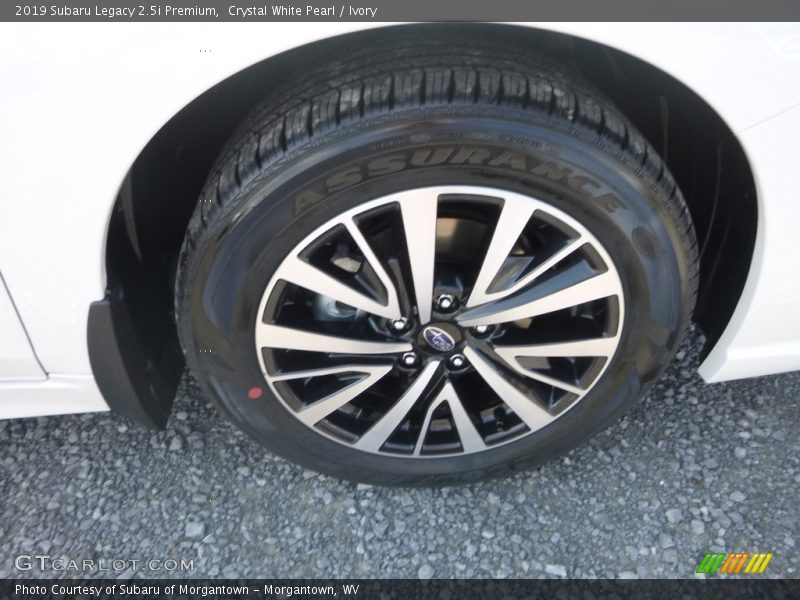 Crystal White Pearl / Ivory 2019 Subaru Legacy 2.5i Premium