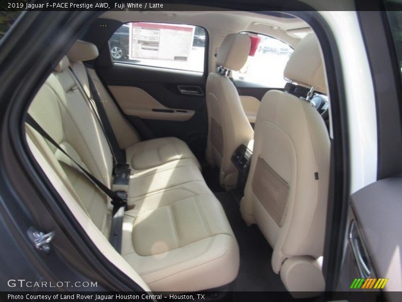 Fuji White / Latte 2019 Jaguar F-PACE Prestige AWD