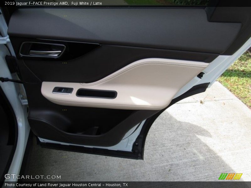 Fuji White / Latte 2019 Jaguar F-PACE Prestige AWD