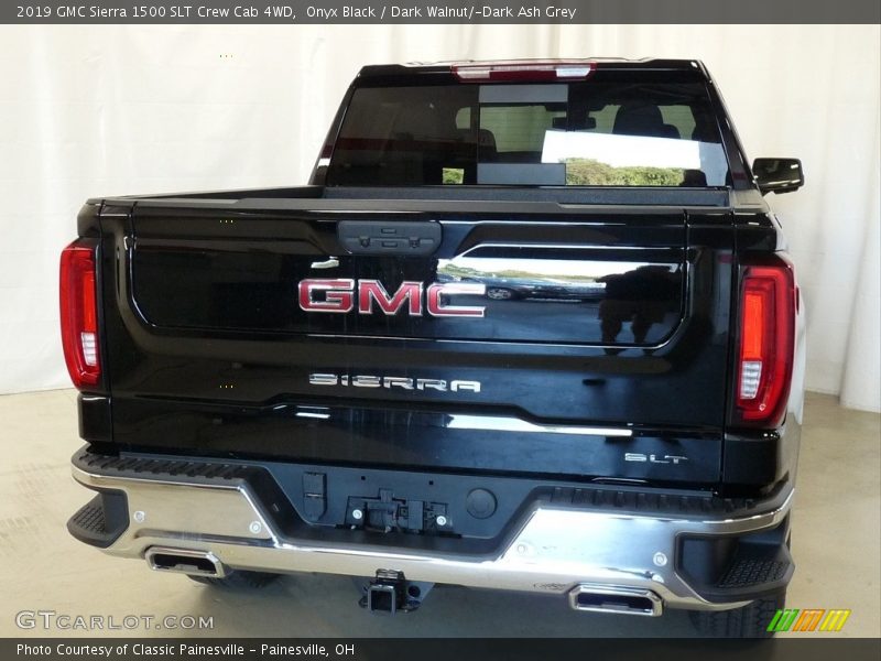 Onyx Black / Dark Walnut/­Dark Ash Grey 2019 GMC Sierra 1500 SLT Crew Cab 4WD