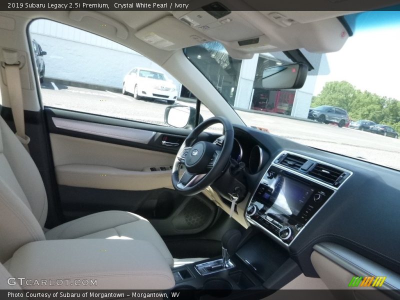 Crystal White Pearl / Ivory 2019 Subaru Legacy 2.5i Premium
