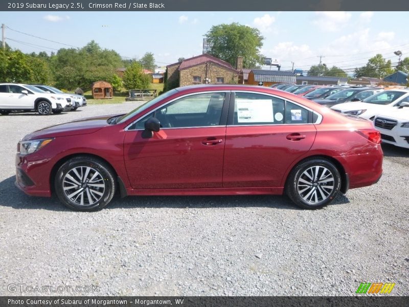 Crimson Red / Slate Black 2019 Subaru Legacy 2.5i