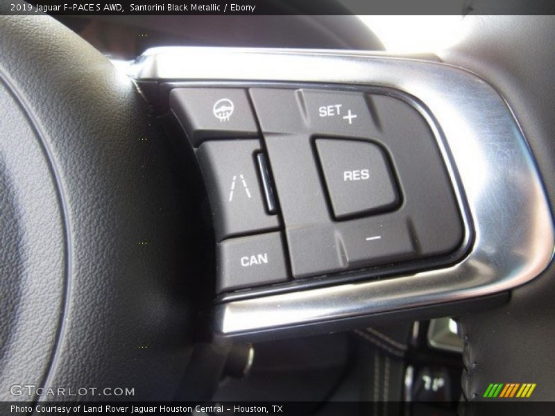 Santorini Black Metallic / Ebony 2019 Jaguar F-PACE S AWD