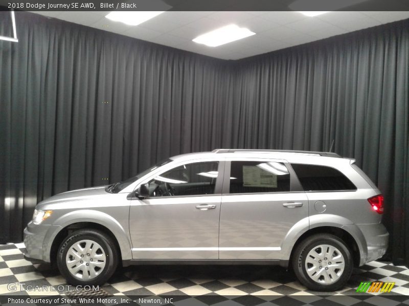 Billet / Black 2018 Dodge Journey SE AWD