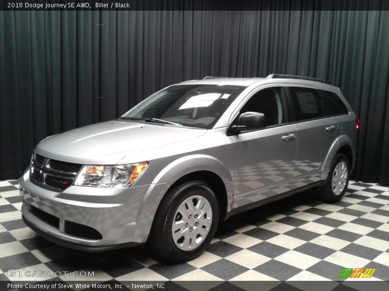Billet / Black 2018 Dodge Journey SE AWD