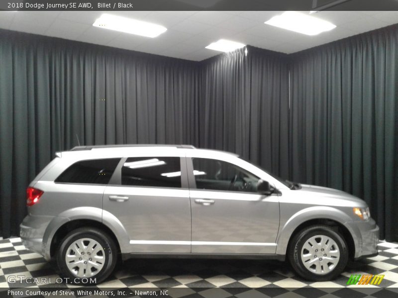 Billet / Black 2018 Dodge Journey SE AWD